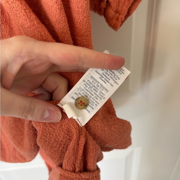 Madewell Texture and Thread Rust Blouse - Picture 7 of 9